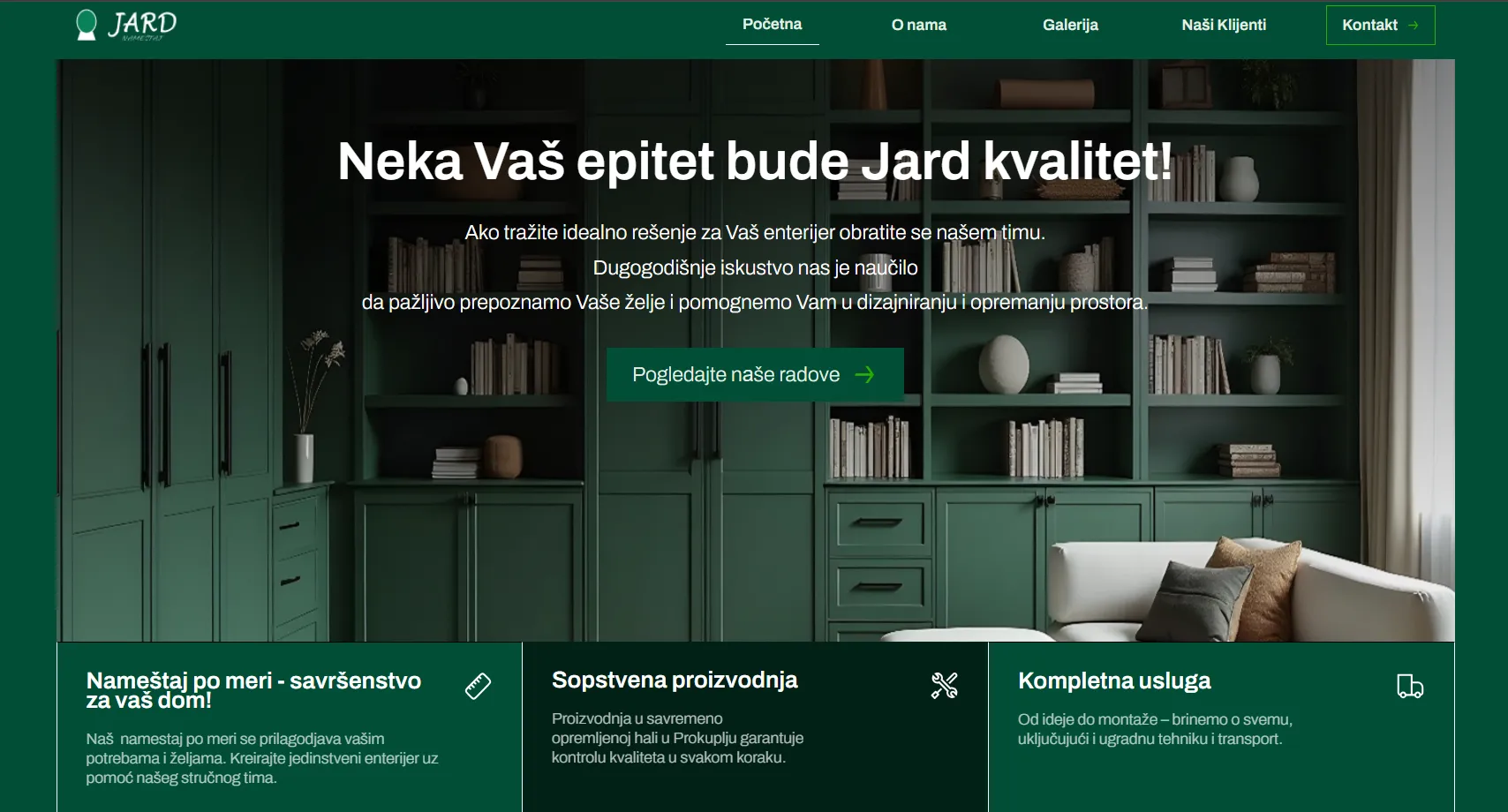 Jard web sajt