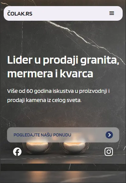 Slika Čolak.rs sajta